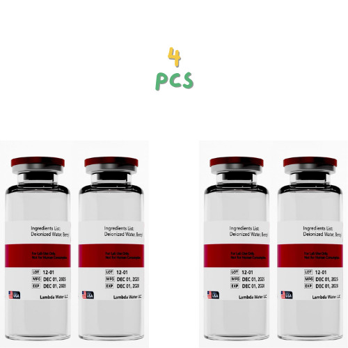 Reconstitution Solution – 4-Pack 30ml – Ultra Clean in Premium Glass Vials