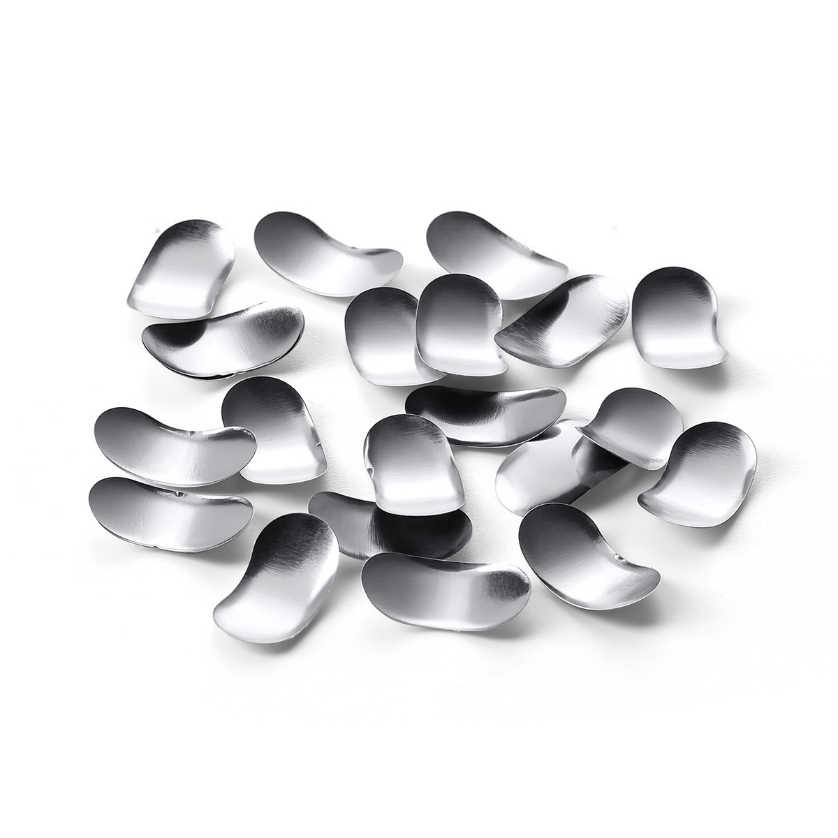 100Pcs/Box Dental Matrix Sectional Contoured Metal Matrices Band Resin Clamping
