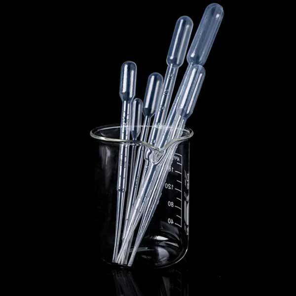 0.2ml – 10ml One-off Plastic Pasteur Transfer Pipettes Chemistry Lab Supply
