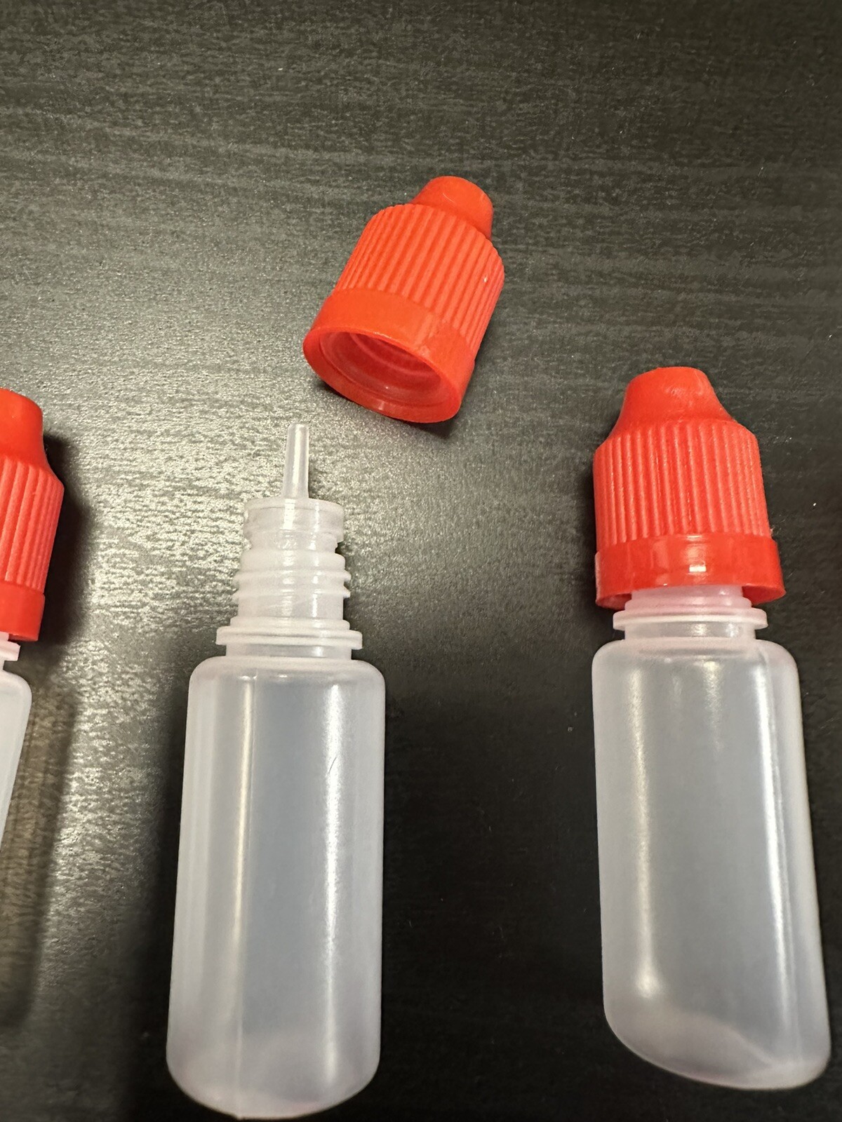 5 pcs 10ml Empty Dropper Squeezable Plastic Dropper Bottles Eye Dropper Bottle