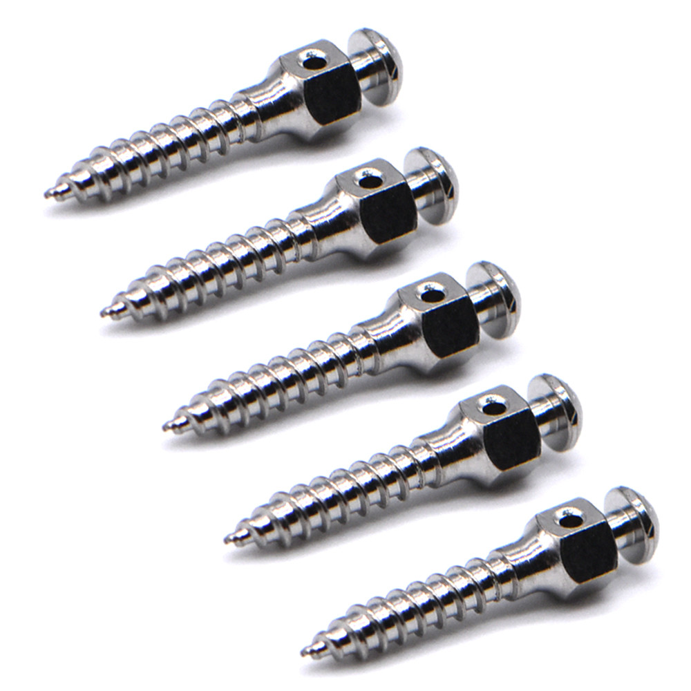 10PC Dental Orthodontic Screws Mini Implants Micro Screws Titanium TAD US STOCK