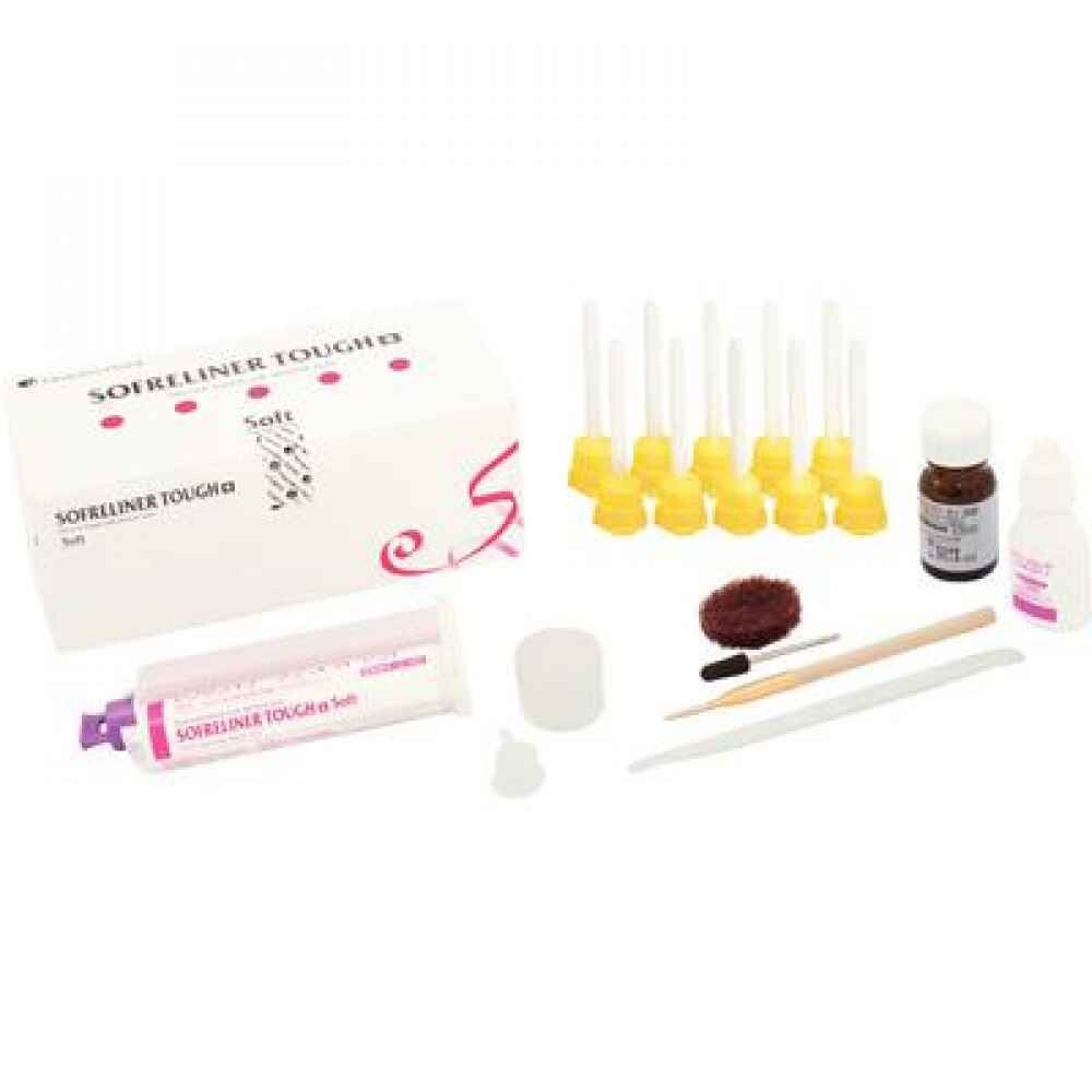 TOKUYAMA Dental silicon Sofreliner Tough Chairside Soft Denture Reline.