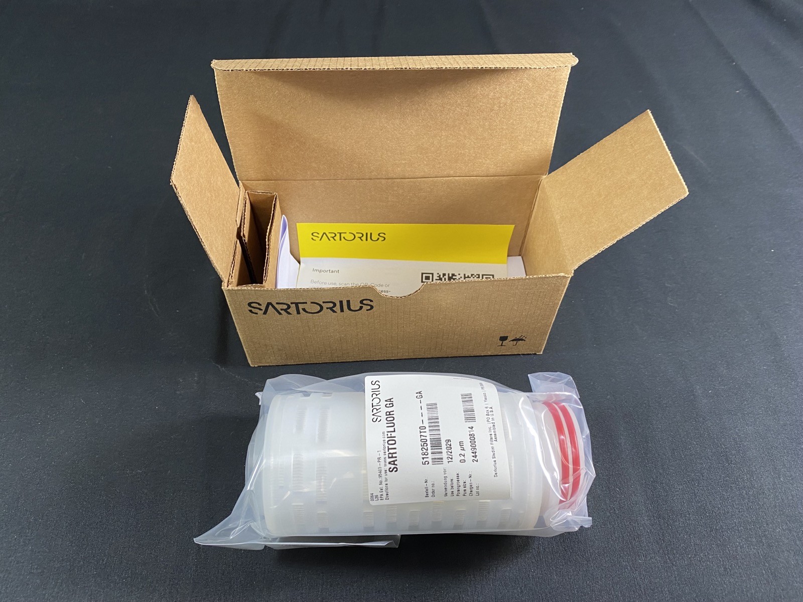 SARTORIUS 0.2µm 5″ SI Sartofluor GA Filtration Cartridge 5182507T0 GA (1/Pack)