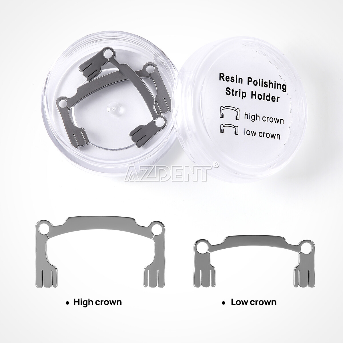 Dental Polishing Strip Coarse Medium Fine 50/30/20μm Polishing Resin Restoration