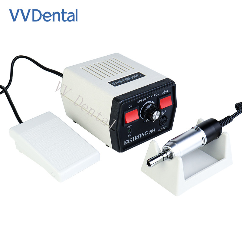 Dental Strong 204 Micro Motor 102l Polishing Handpiece 220v Polish Motor