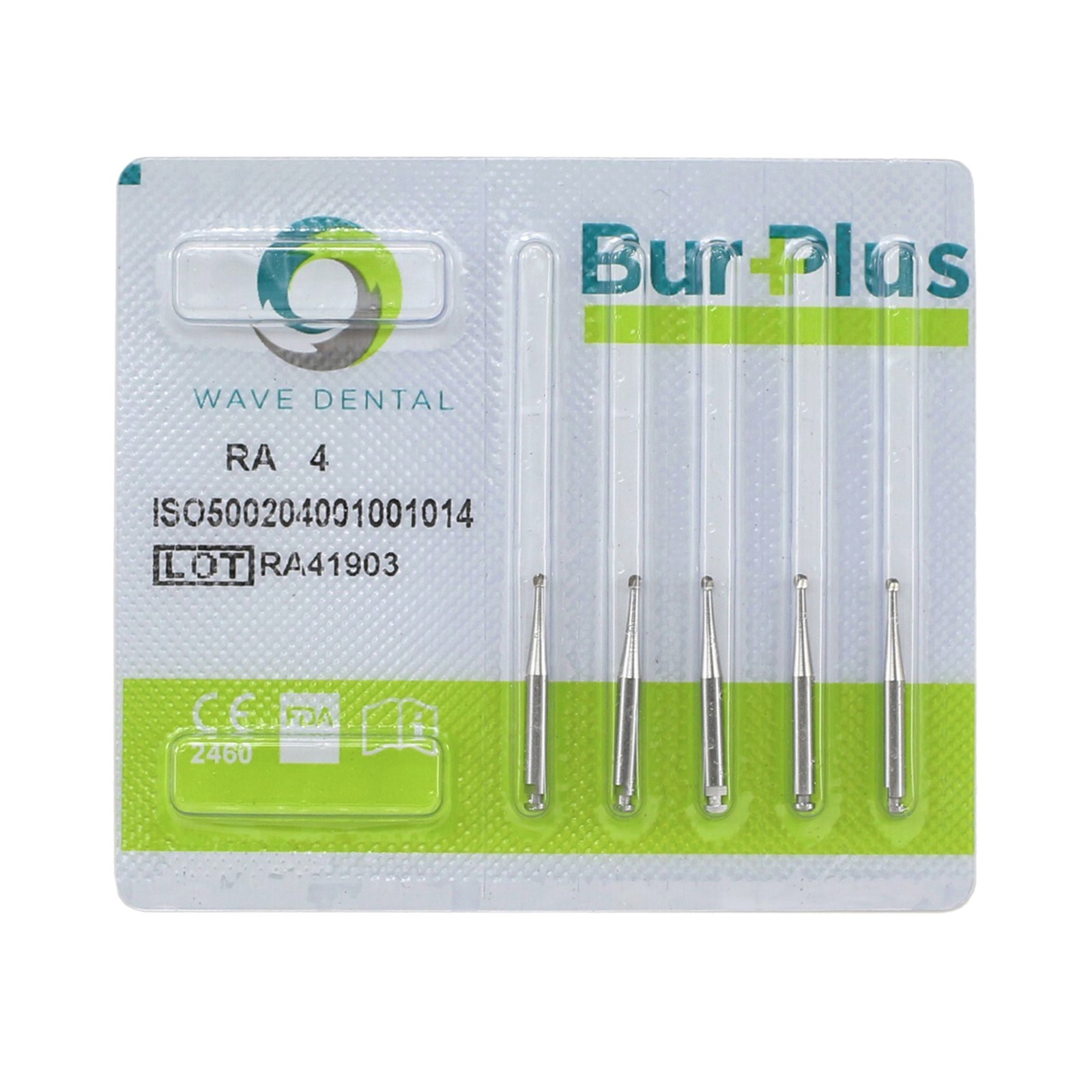 WAVE Dental Carbide Latch Burs Long Round Ball RA SURG Bur Contra Angle 22/26mm