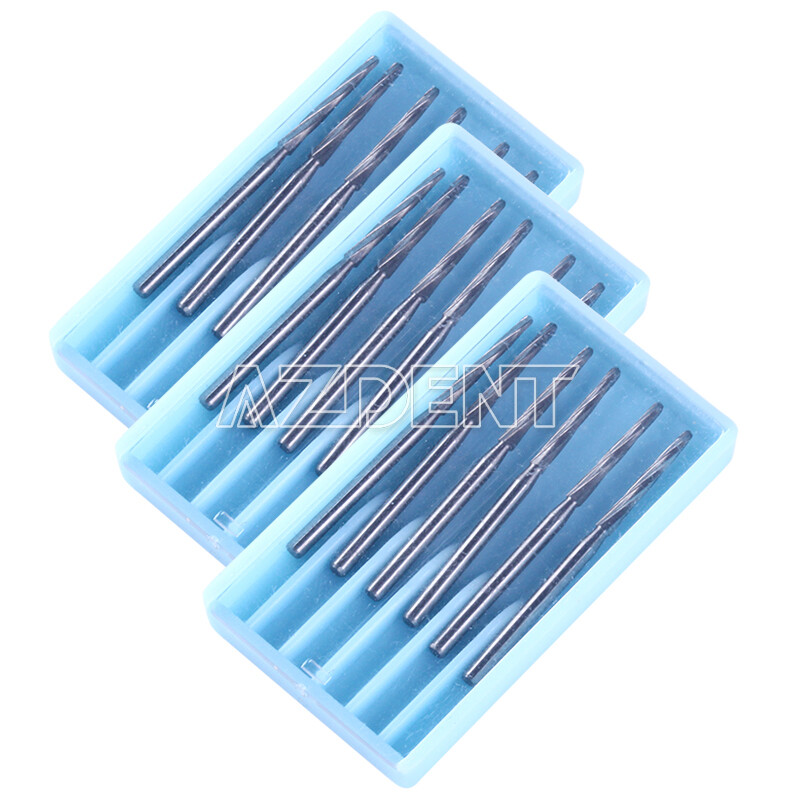 Dental Tungsten Carbide Burs FG Polishing Drills Trimming/Finishing Polishers