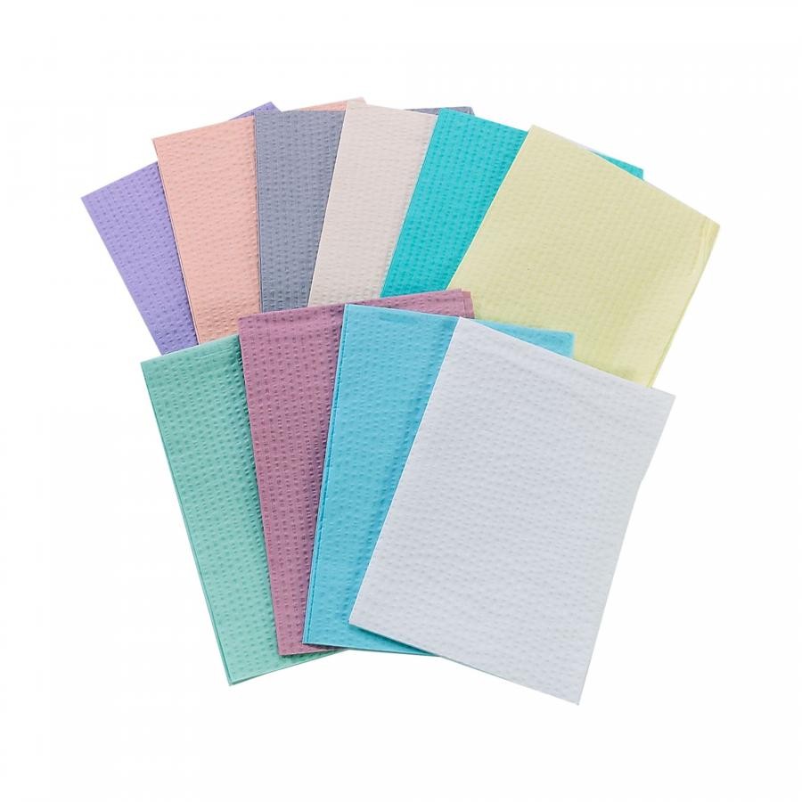 Tidi Choice Procedure Towels Lavender 13×18″ 2Ply Tissue/Poly Backing, 500 Count