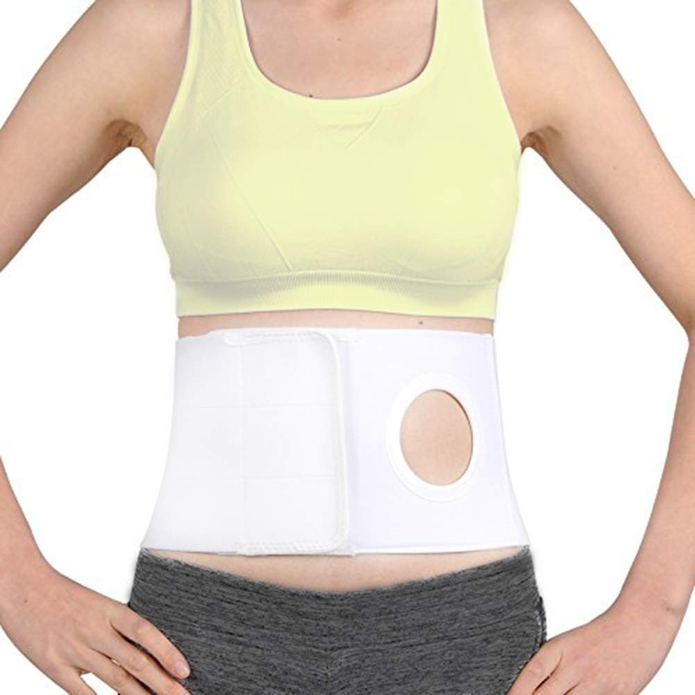 Men Or Women Medical Ostomy Belt Hernia Medium (Pack of 1), 929-White