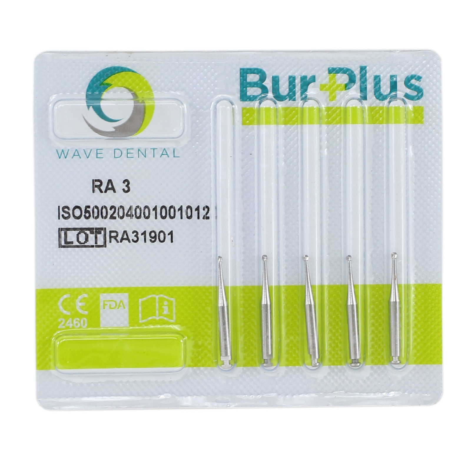 Wave Dental Carbide Round Latch Burs Surgical Burs RA Slow Speed Long 26mm 22mm
