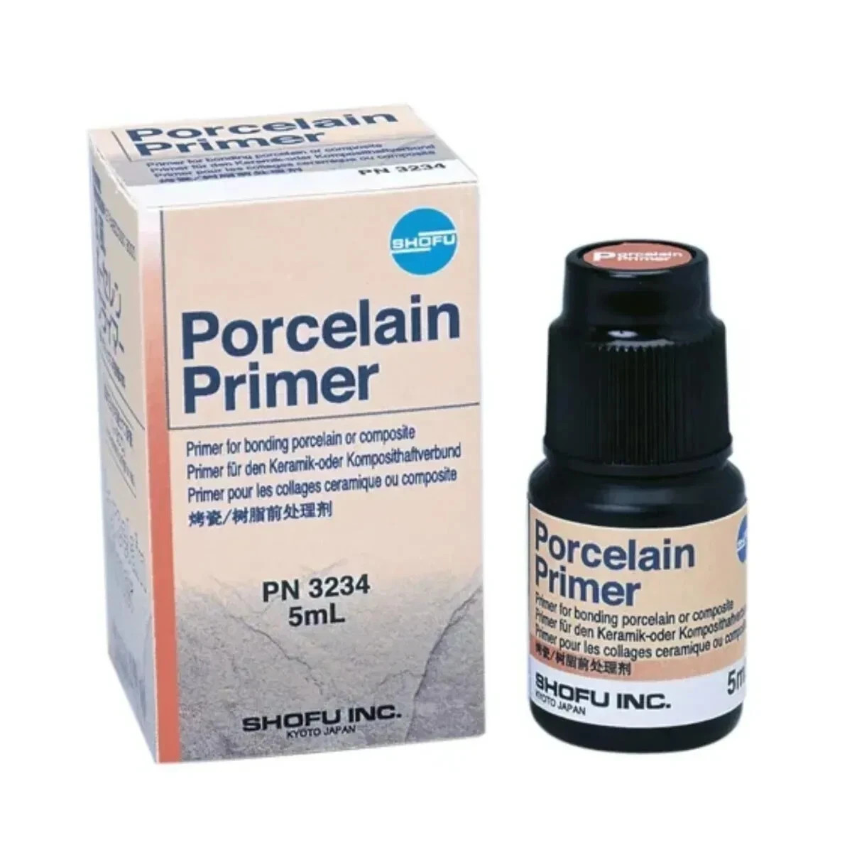 Dental SHOFU PORCELAIN PRIMER For Bonding Porcelain or Composite 5ml Pack