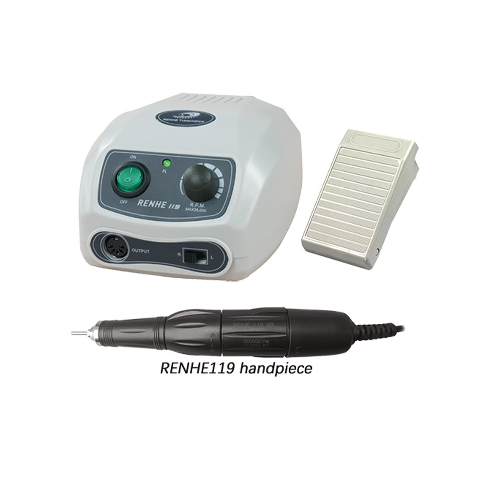 Dental Lab Polishing Micromotor Polisher Brushed Micro Motor Machine 35000RPM