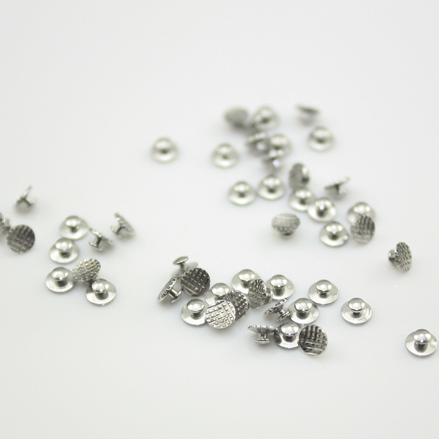 NEW 10 Pcs Dental Orthodontic Lingual Buttons Bondable Round Base Joining