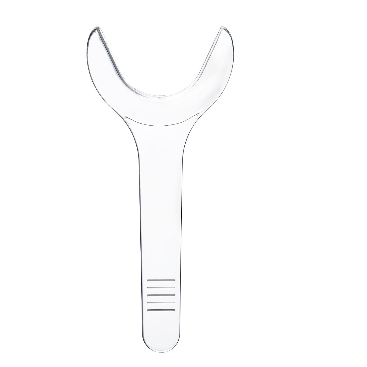 10pcs/packs Dental Autoclavable Lip Cheek Retractor T-shape Mouth Opener Clear