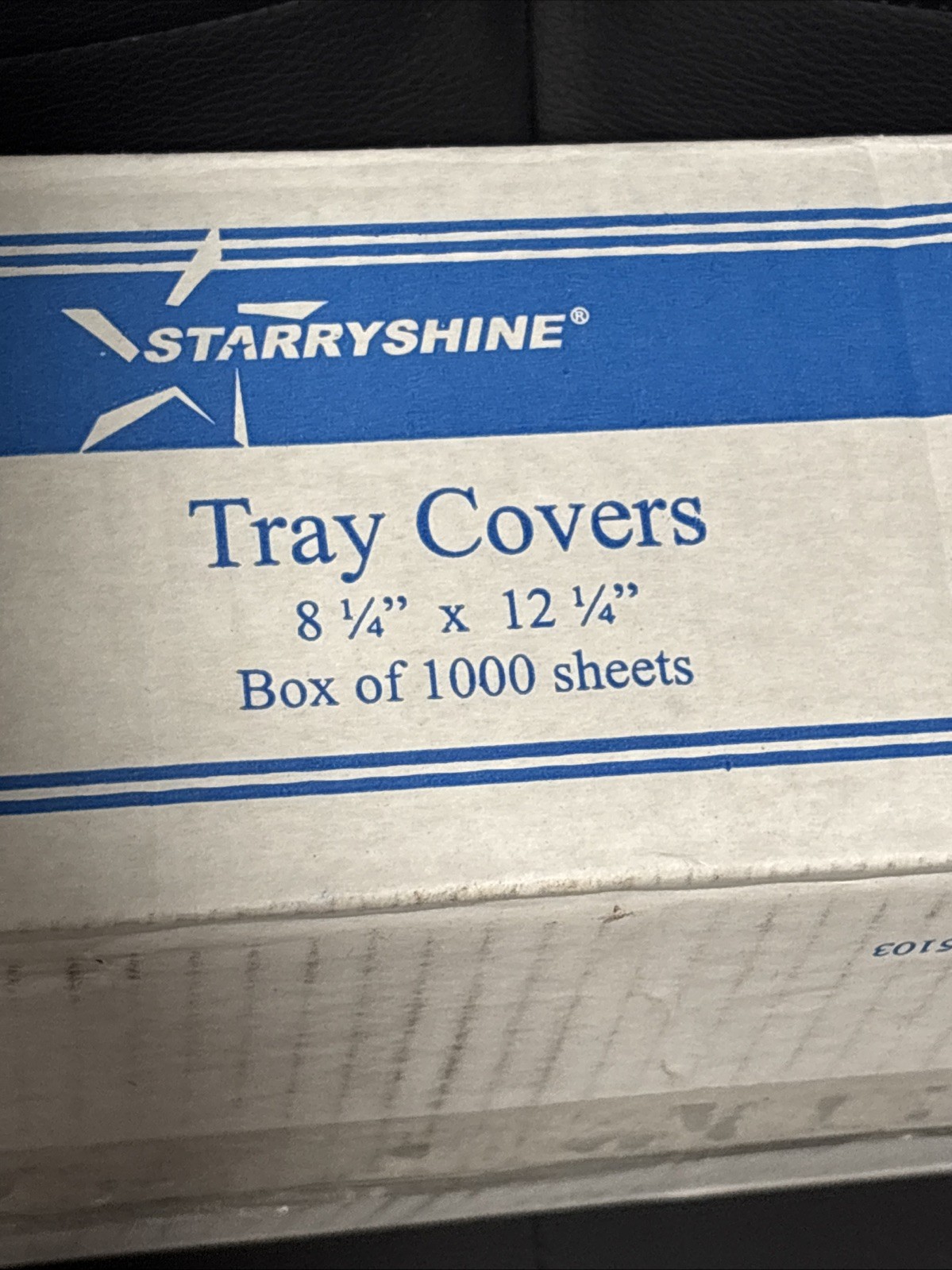 STARRYSHINE Dental Tray cover 8.5×12.25″ Cream 1000/box Dental Tattoo