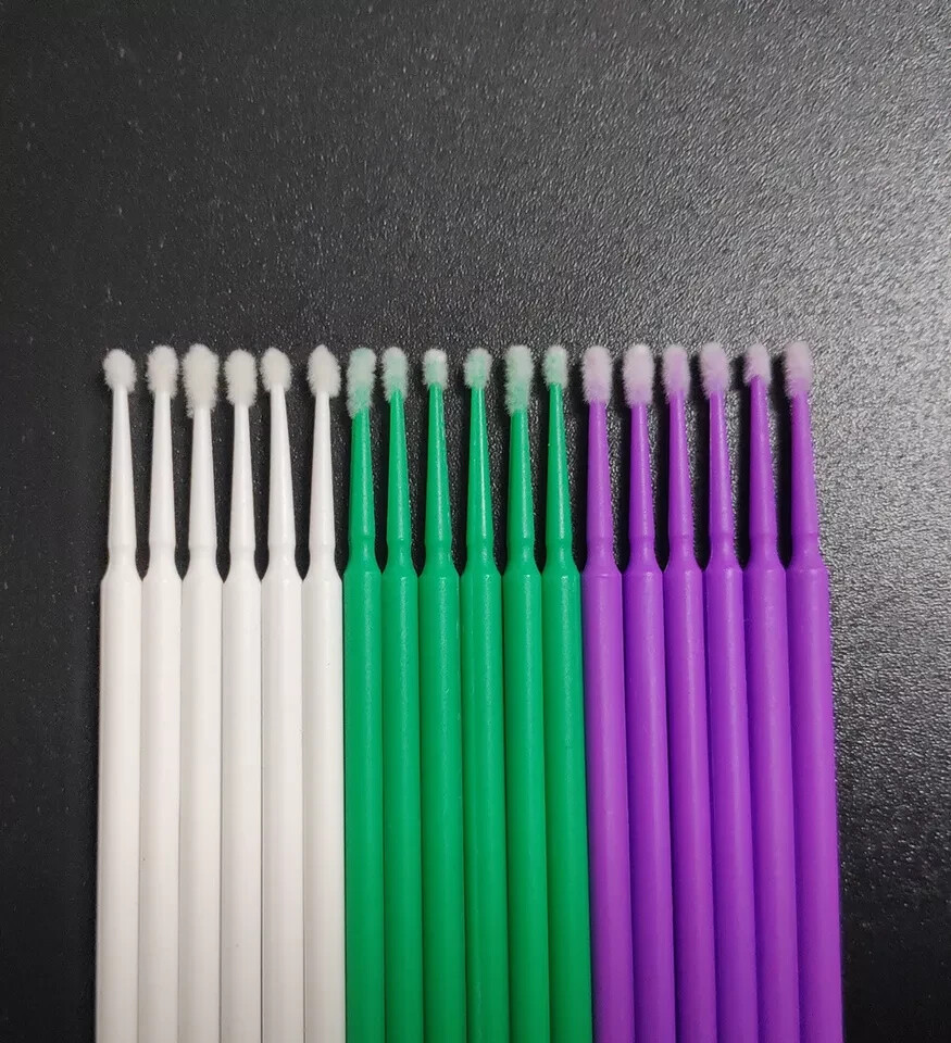 600Pcs Dental Swabs Disposable Applicators Micro Brush Stick Eyelash Extension