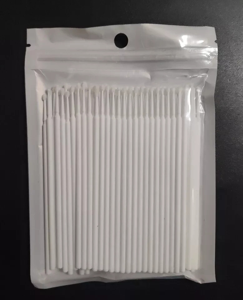 600Pcs Dental Swabs Disposable Applicators Micro Brush Stick Eyelash Extension