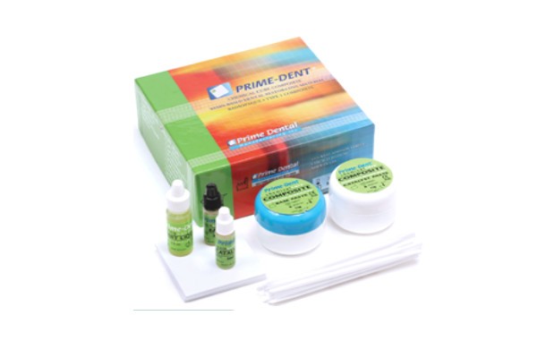 Prime-Dent Dental Chemical Self Cure Composite Resin Kit 15g