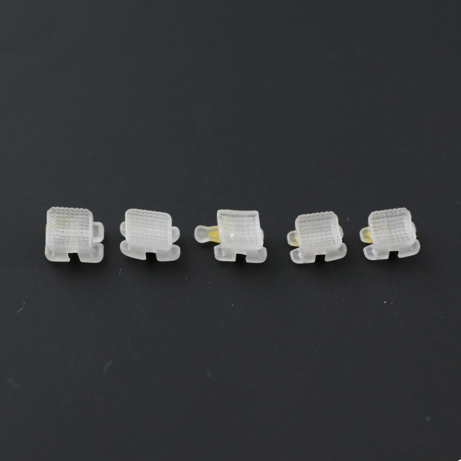 Orthodontic Bracket Ceramic Metal Slot Aesthetic Braces Roth 018 022 3M Clarity