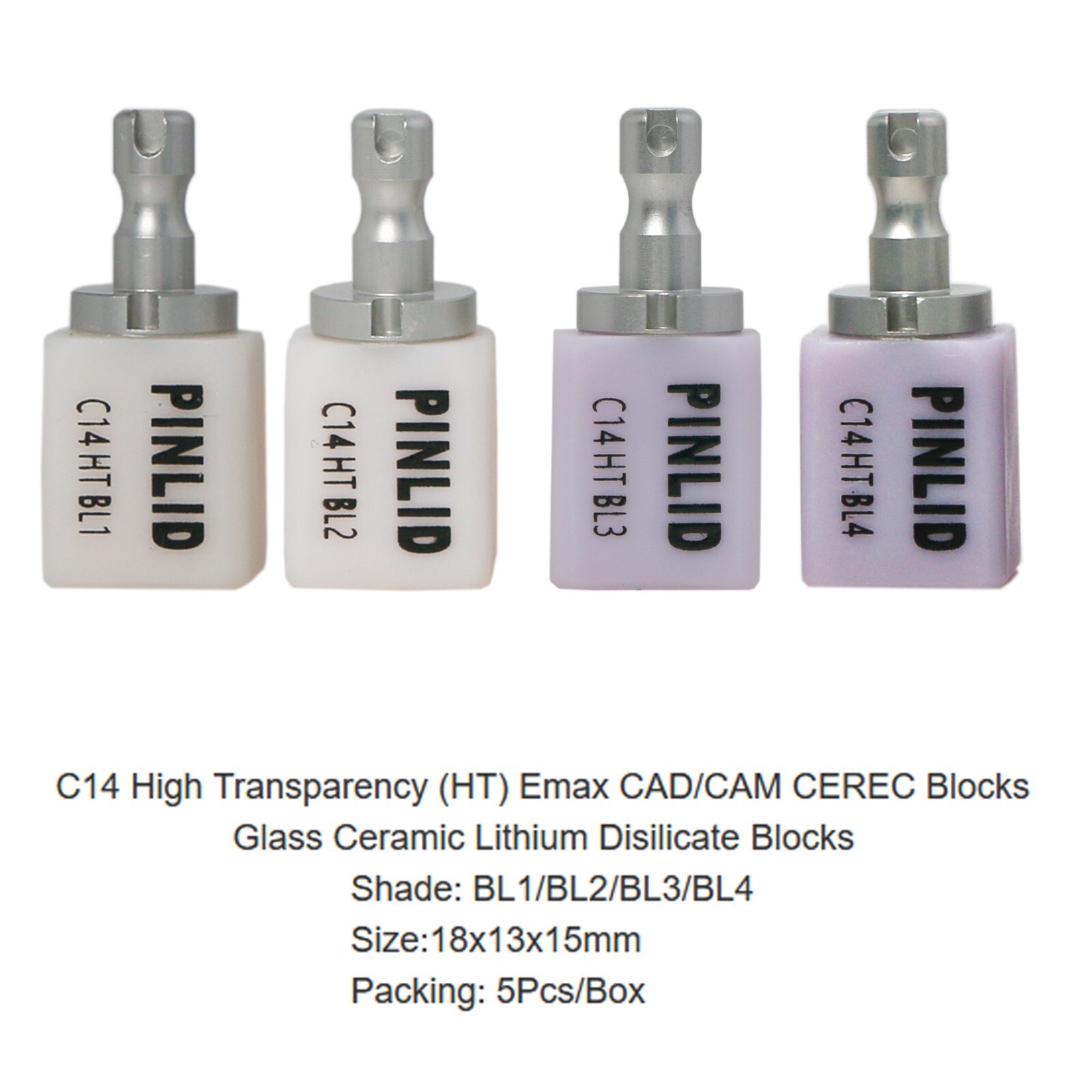 US C14 HT IPS E.MAX Dental Glass Ceramic Lithium Dislicate CEREC Emax CAD Blocks