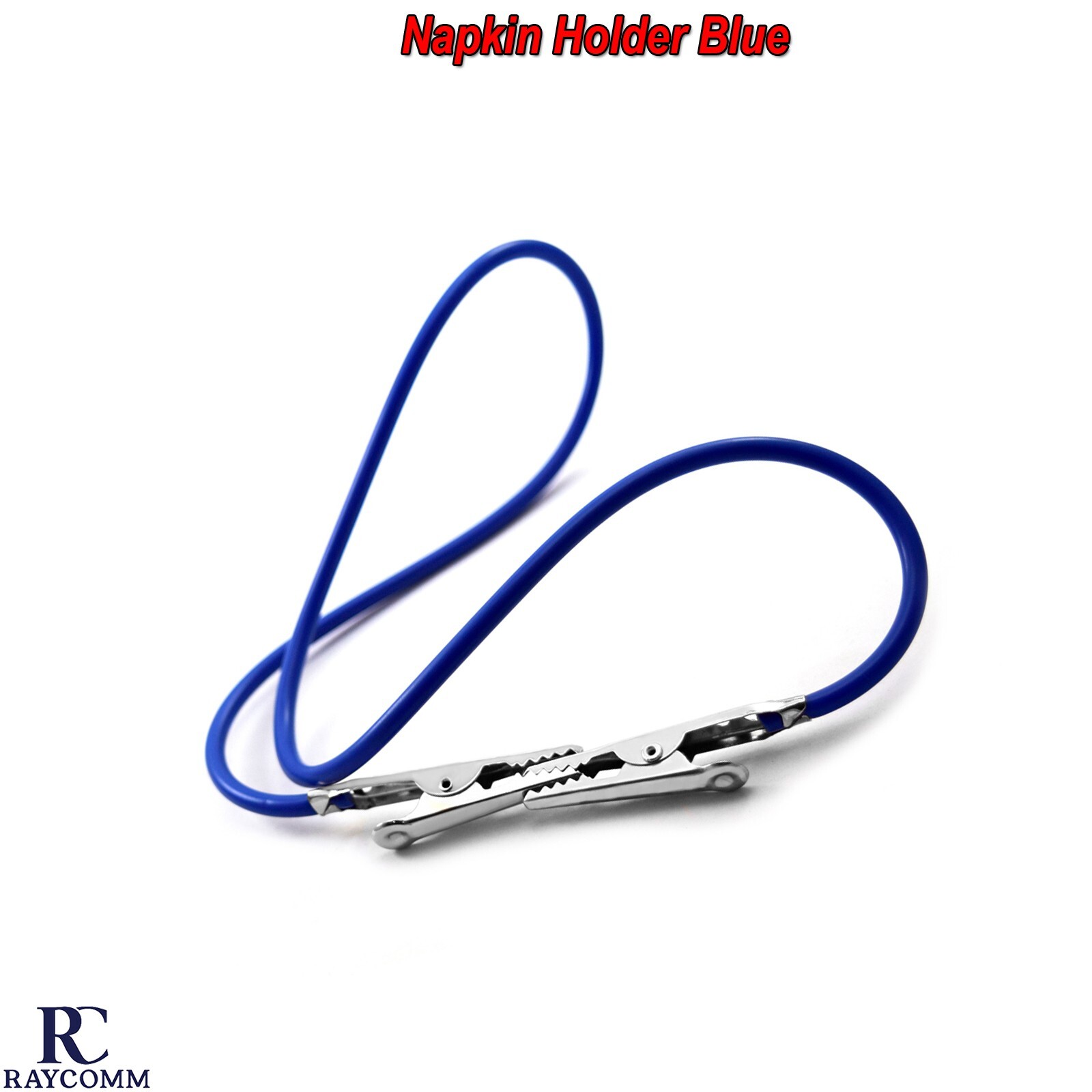 Dental Bib Clips Flexible Silicone Chain Baby Patient Napkin Holder Clip Tools