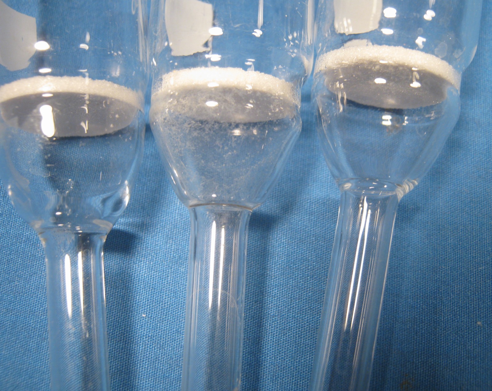 PYREX 15 ML FRITTED FUNNELS “C” X3 FREE SHIPPING 5