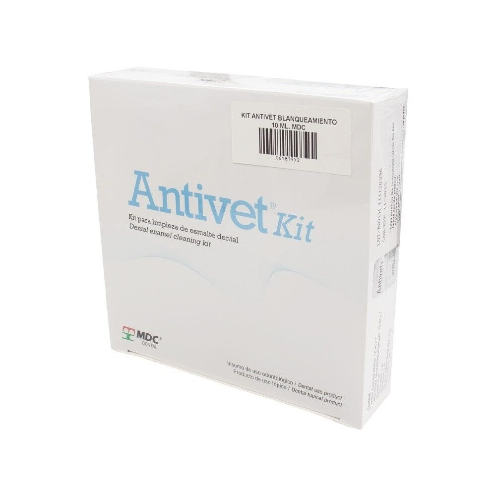 Antivet Kit Dental White ning and Enamel Cleaning Kit New Treatment to Fluorosis