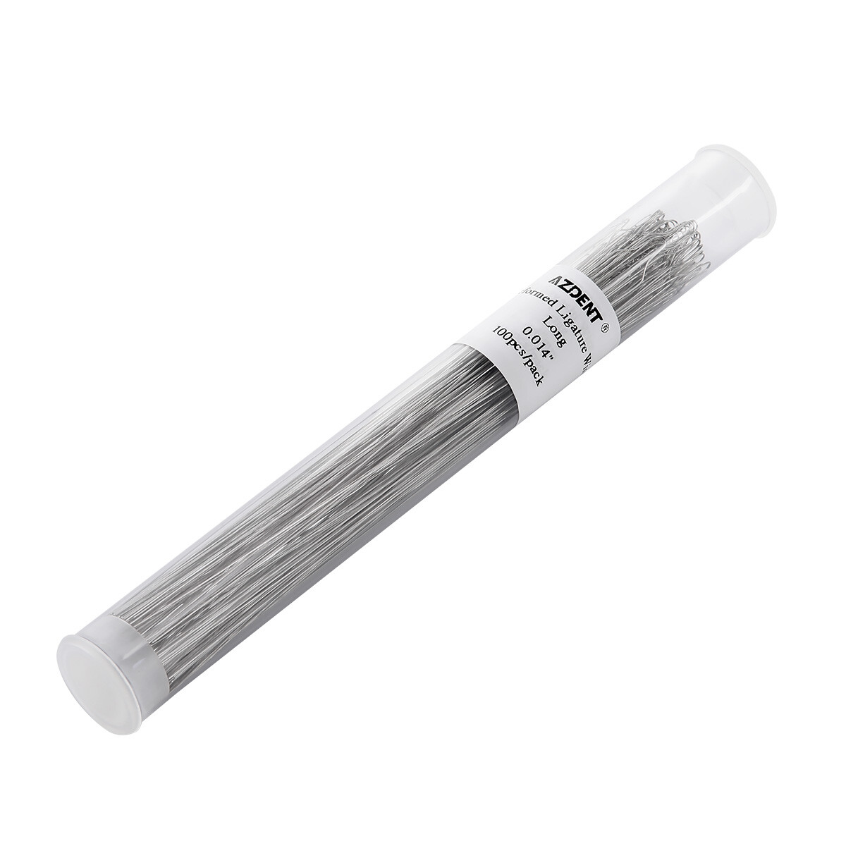 Dental Ortho Wire Preformed Kobayashi Ligature Ties Long Short Twist 100pcs/Pack