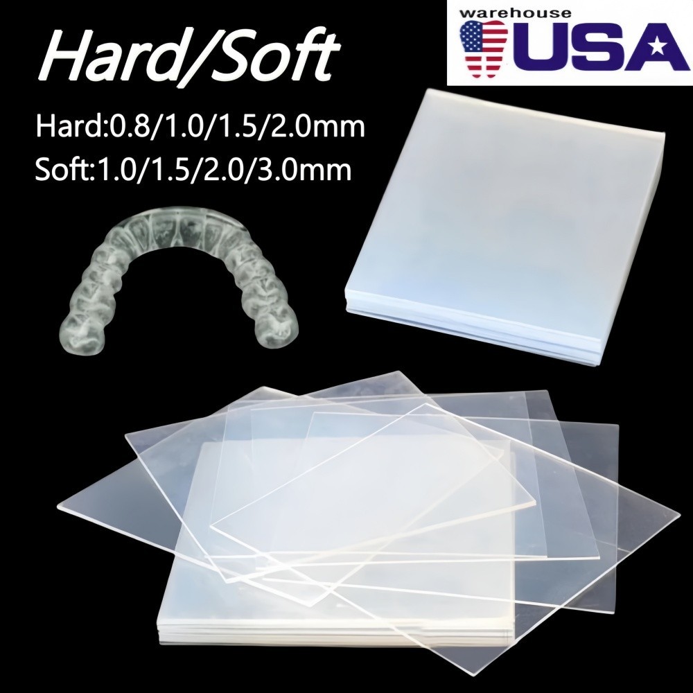 Dental Orthodontic Splint Retainer Vacuum Forming Sheet Thermoforming Soft/Hard
