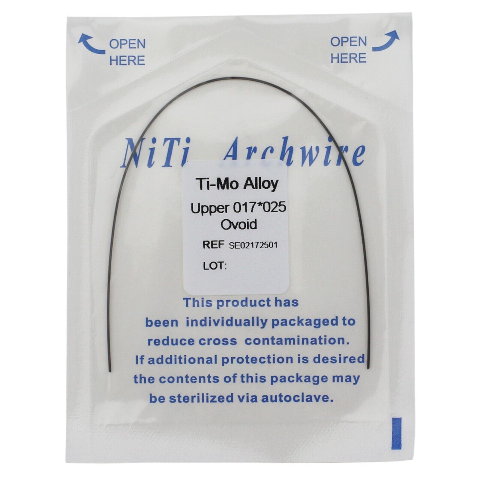 Dental TMA Molybdenum Beta Titanium Ti-Mo Alloy Arch Wire Rectangular/Round