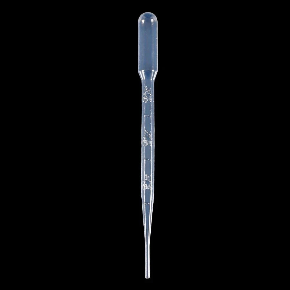 100PCS 3ML Transfer Pipettes Plastic Droppers Disposable Dropper for Resin