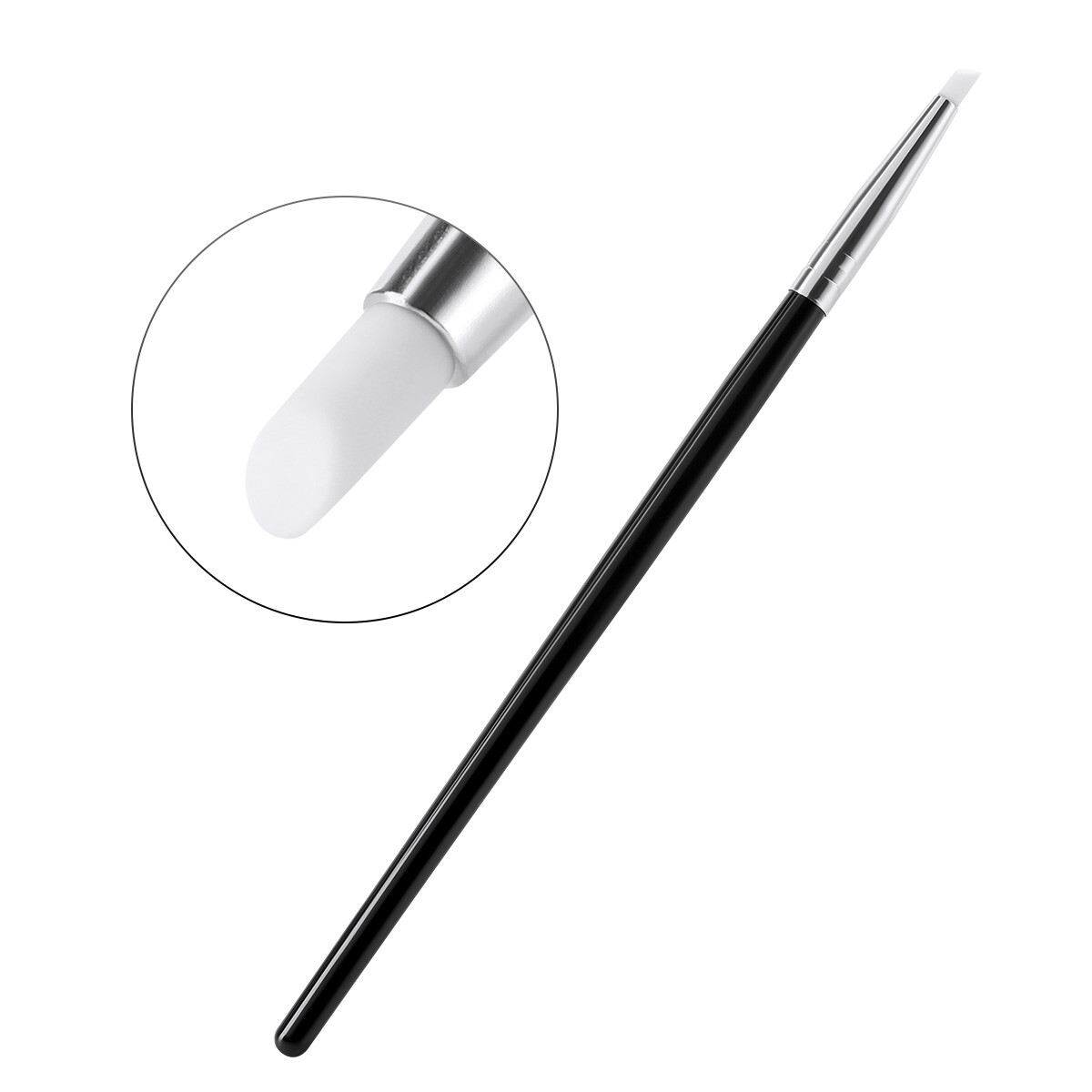 5PCS /Kit Dental Composite Resin brush Porcelain Teeth Silicone Pen Silicone