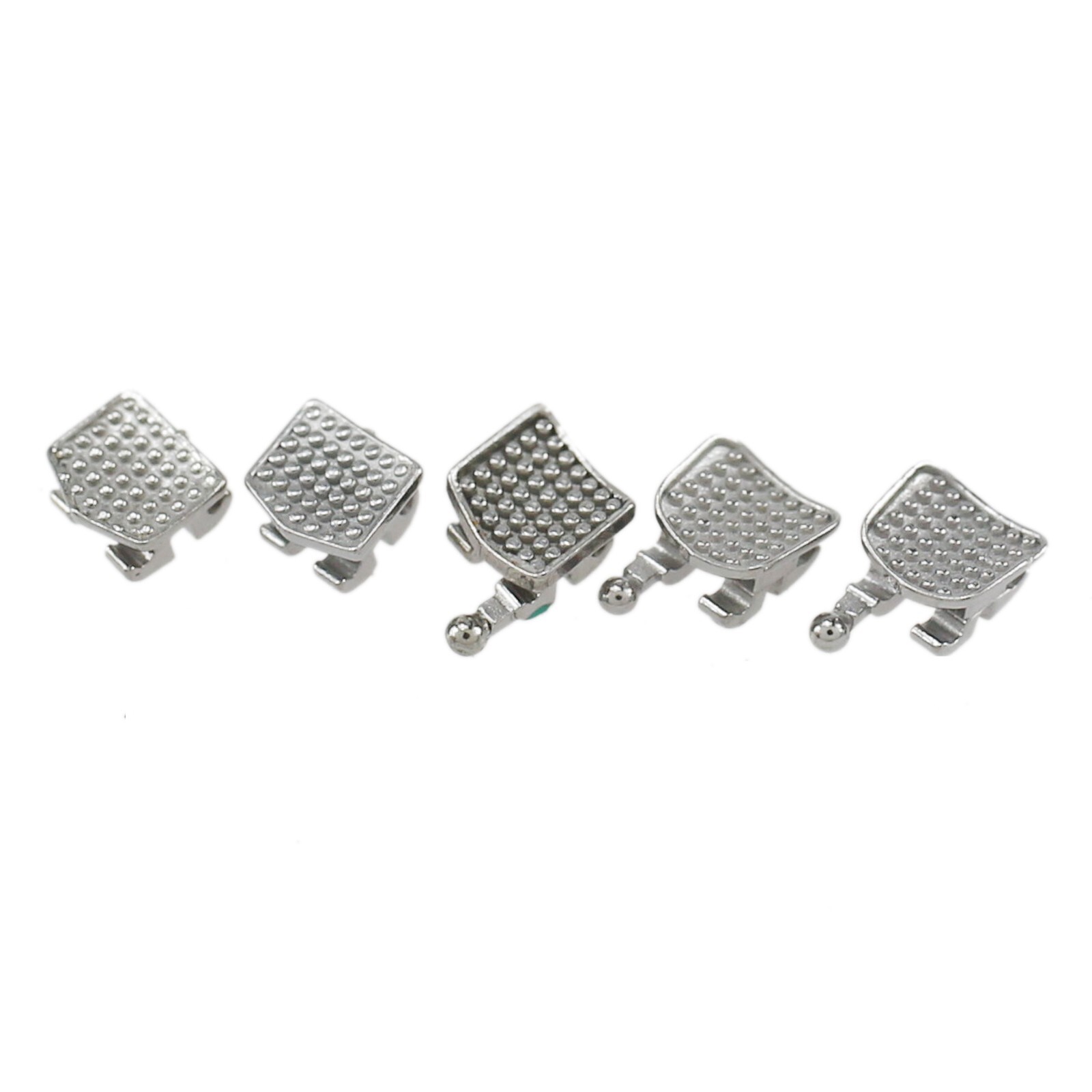 Dental Orthodontic Metal Brackets Braces Mini Roth MBT 018 022 345 Hooks MIM