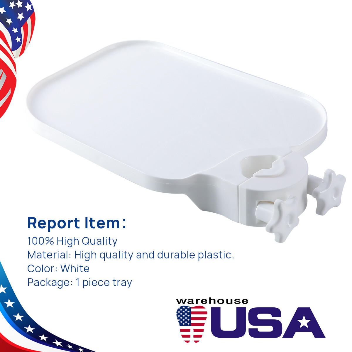 Dental Post Mounted Utility Tray for Dental Chair Unit Dental Instrument Tray