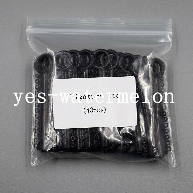 20 Pack Rubber Orthodontics Ligature Ties Dental Bands 37 Colors To Choose New