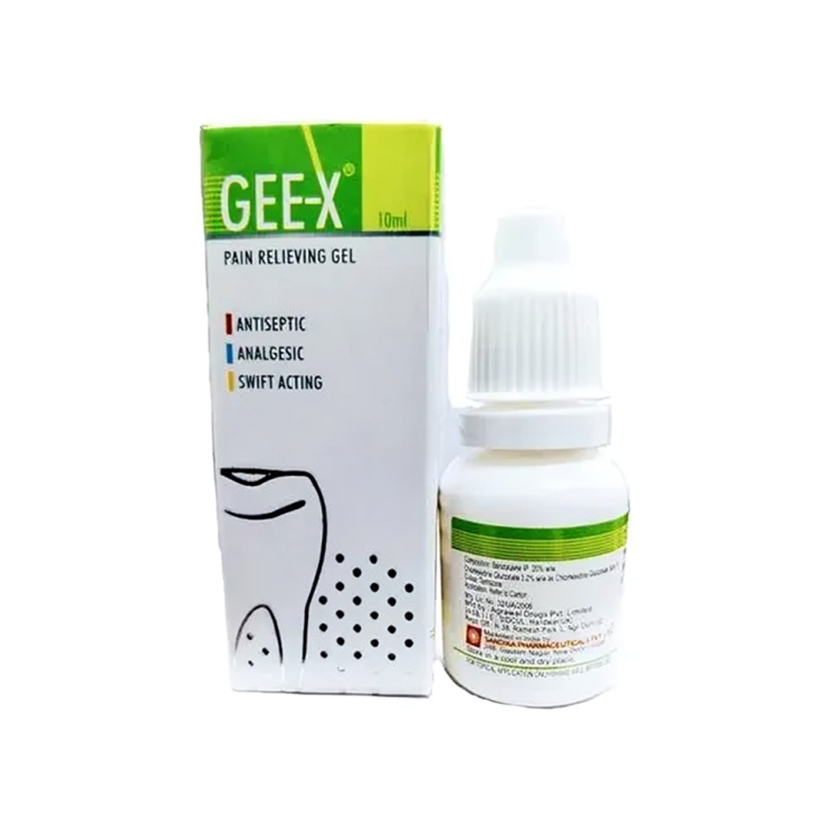 Sandika Pharma Gee – X Pain Relieving Gel (Pack of 10)
