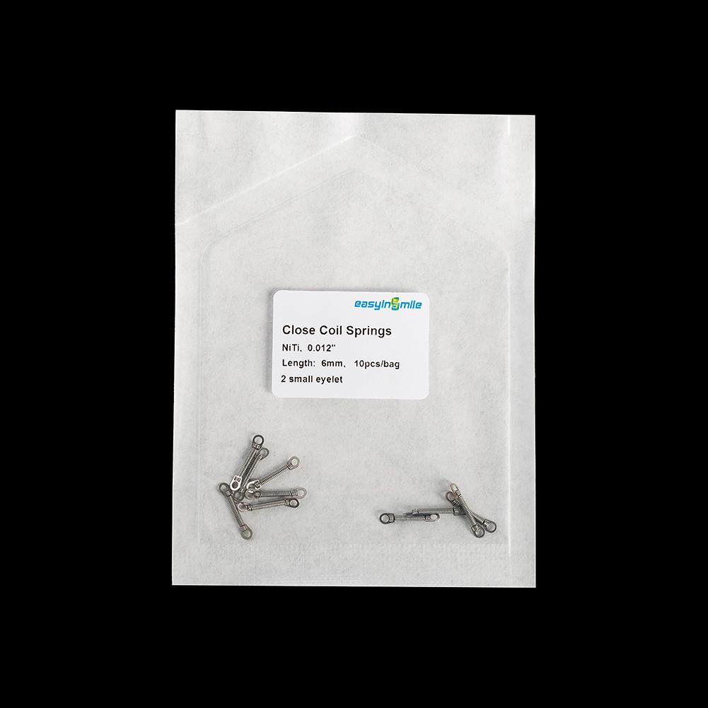 EASYINSMILE Dental Orthodontic NITI Closed Coil Spring Size 010″/012″ Available