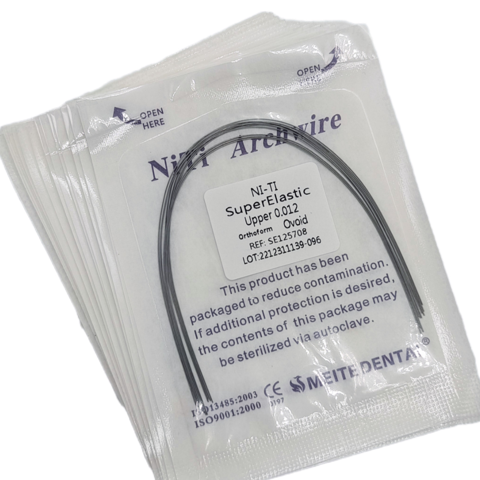 Dental Orthodontic Brackets Braces /Supper Elastic Niti Arch Wires