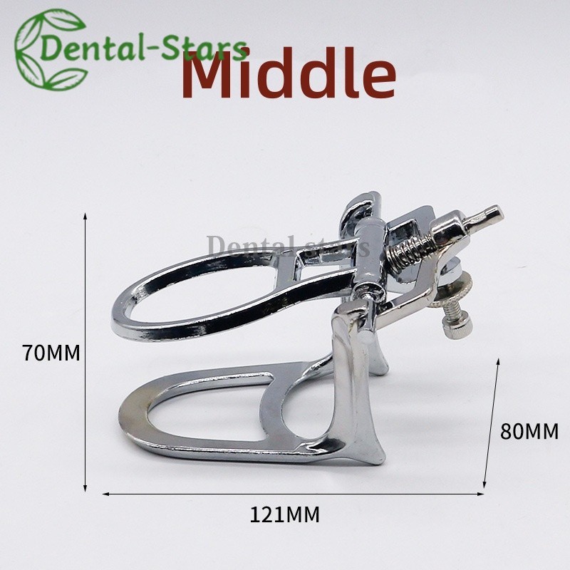 Dental Lab Articulator Chrome Plated Full High Arch Denture Adjustable L/M/Small