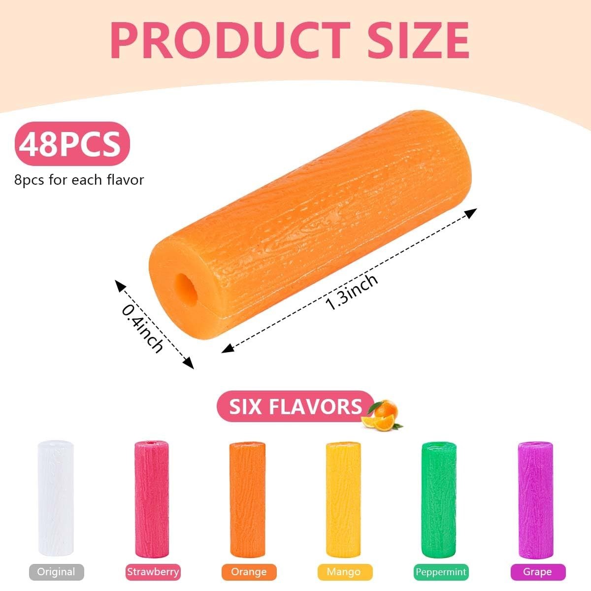 12/48 Pc Colorful Orthodontic Aligner Trays Chewies for Aligner Chompers Aligner