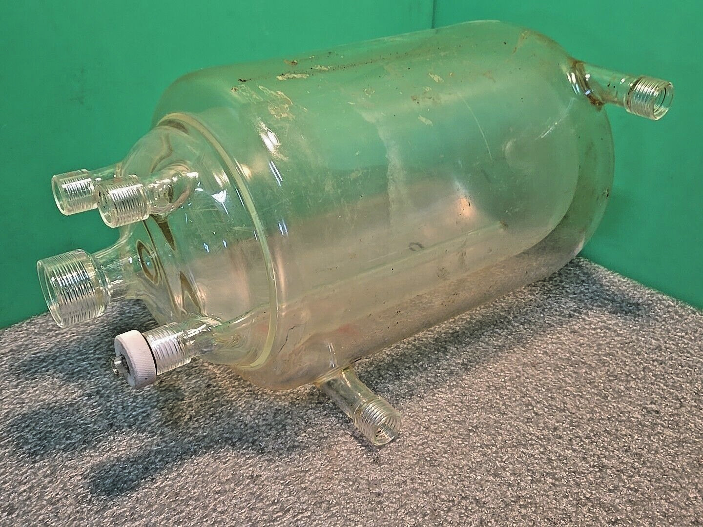 Ace Glass 5 Liter Jacketed Pressure Vessel | Max 45 PsI Jacketed Reactor 5000 ml