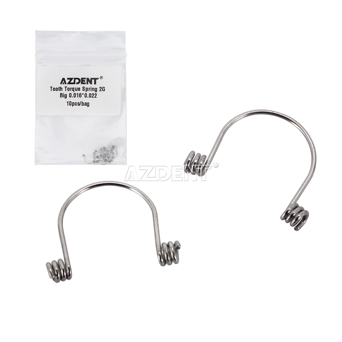 10Pcs/Bag Dental Orthodontic Anterior Teeth Torque Rectangular Springs AZ SALE