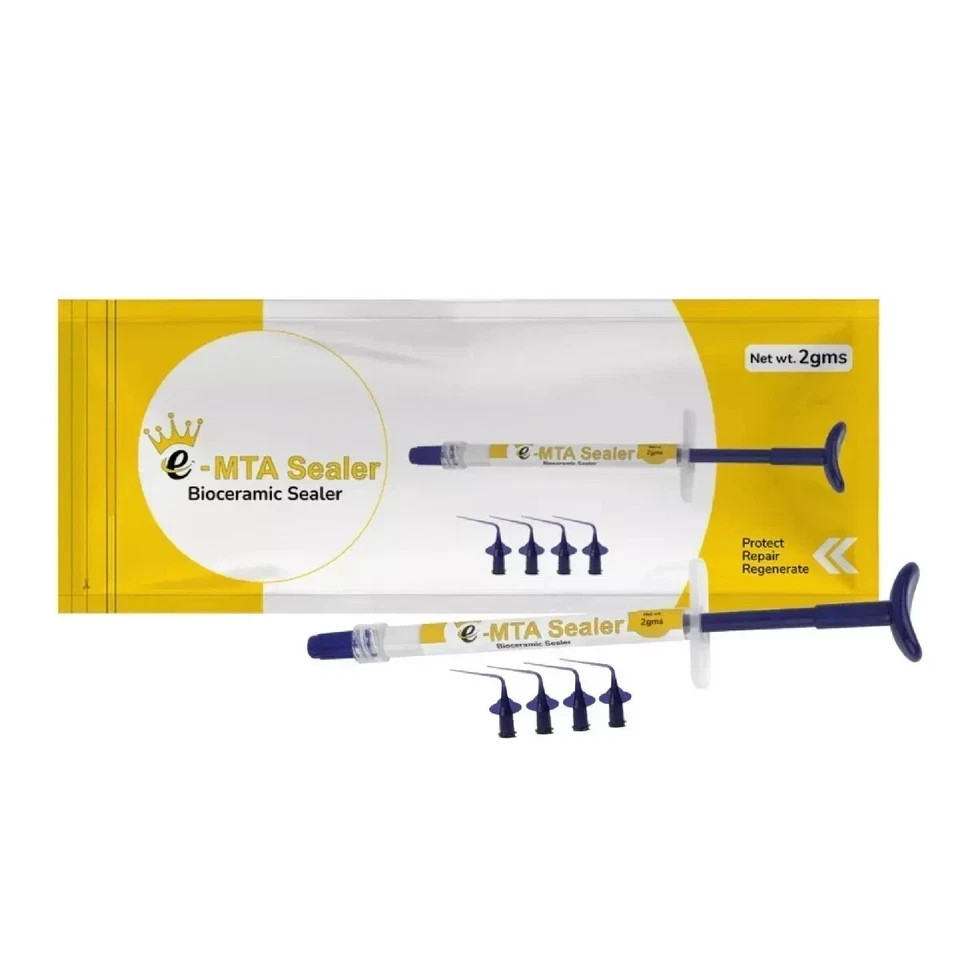 Kids-e-Dental E-MTA Pre-mixed bio ceramic root canal sealer ( 1 X 2gm ) freeship