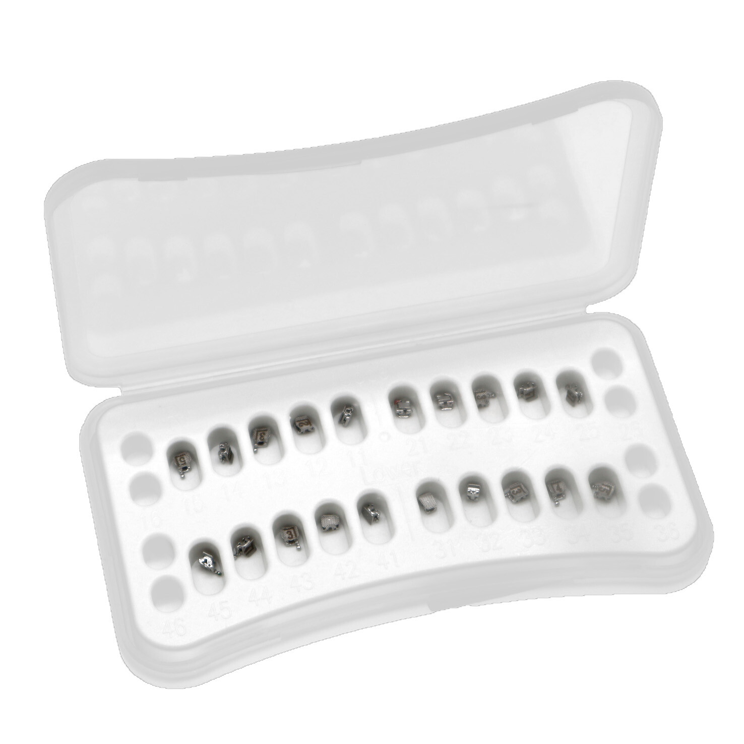 20Pc Dental Passive Self-ligating Bracket Brace Orthodontic ROTH/MBT Easyinsmile