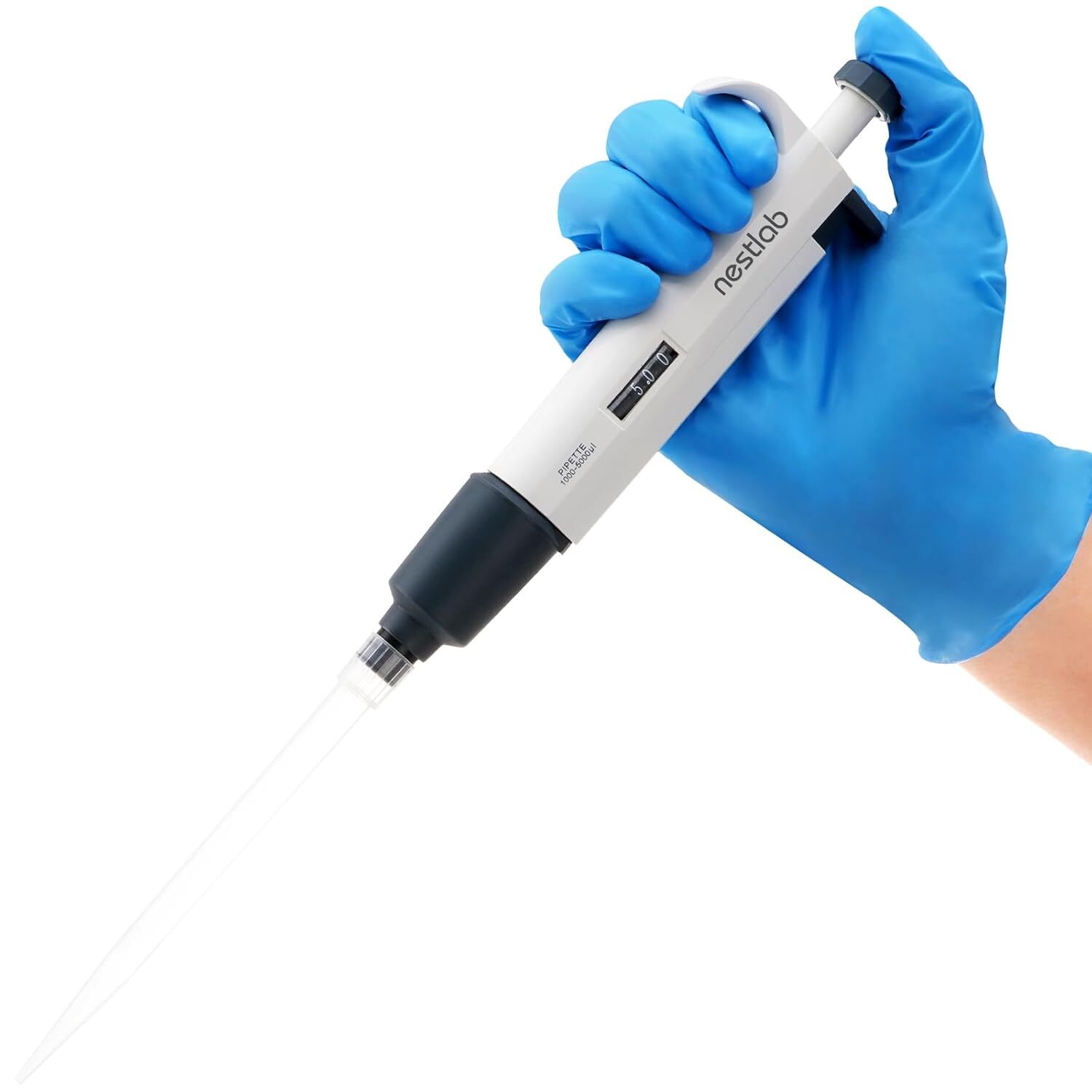 1-10ml Single-Channel Adjustable Pipettes Manual Micropipette High Accurate USA