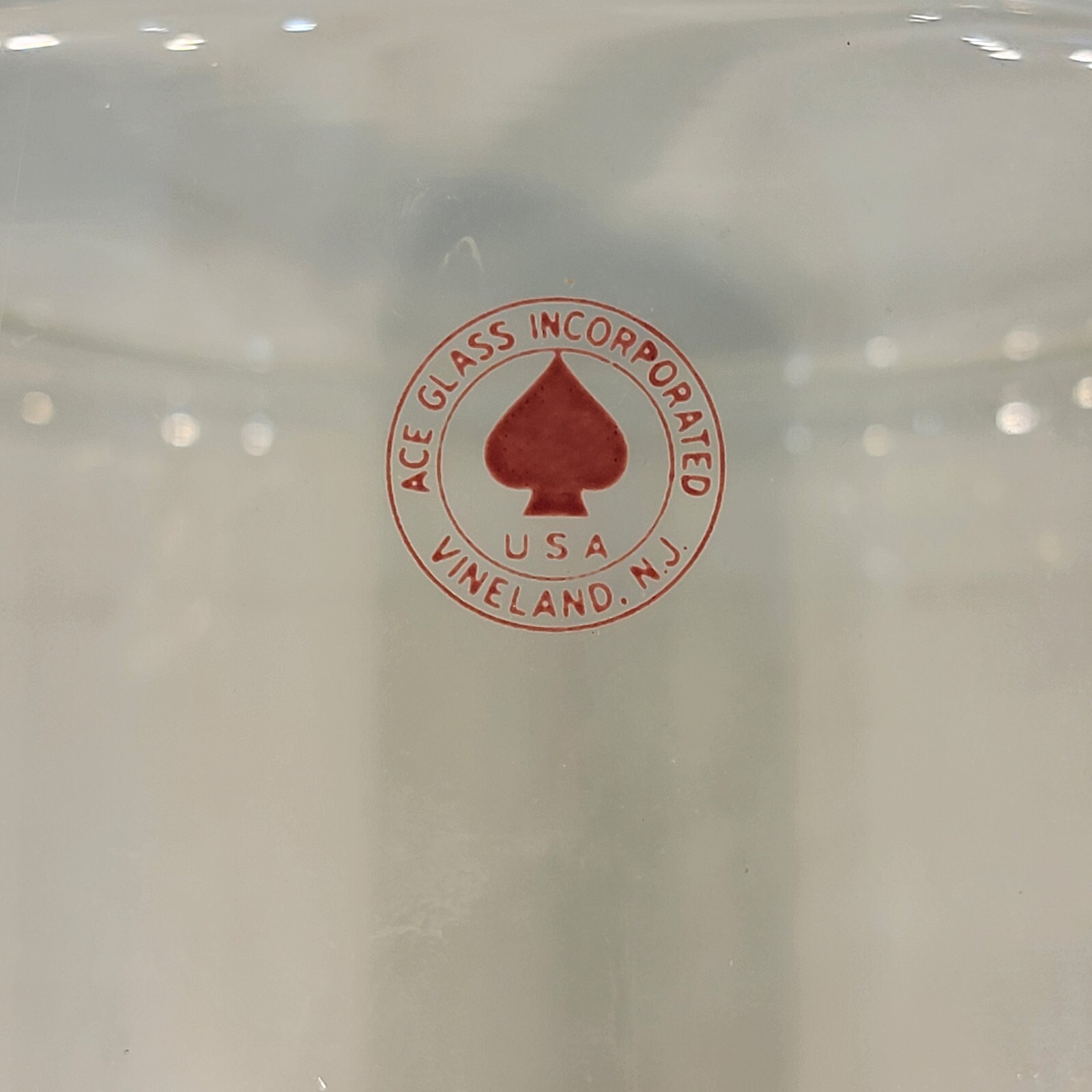 Jacketed Büchner Funnel Ace Glass 1 Liter Volume Pyrex 20-50u Alumina Filter