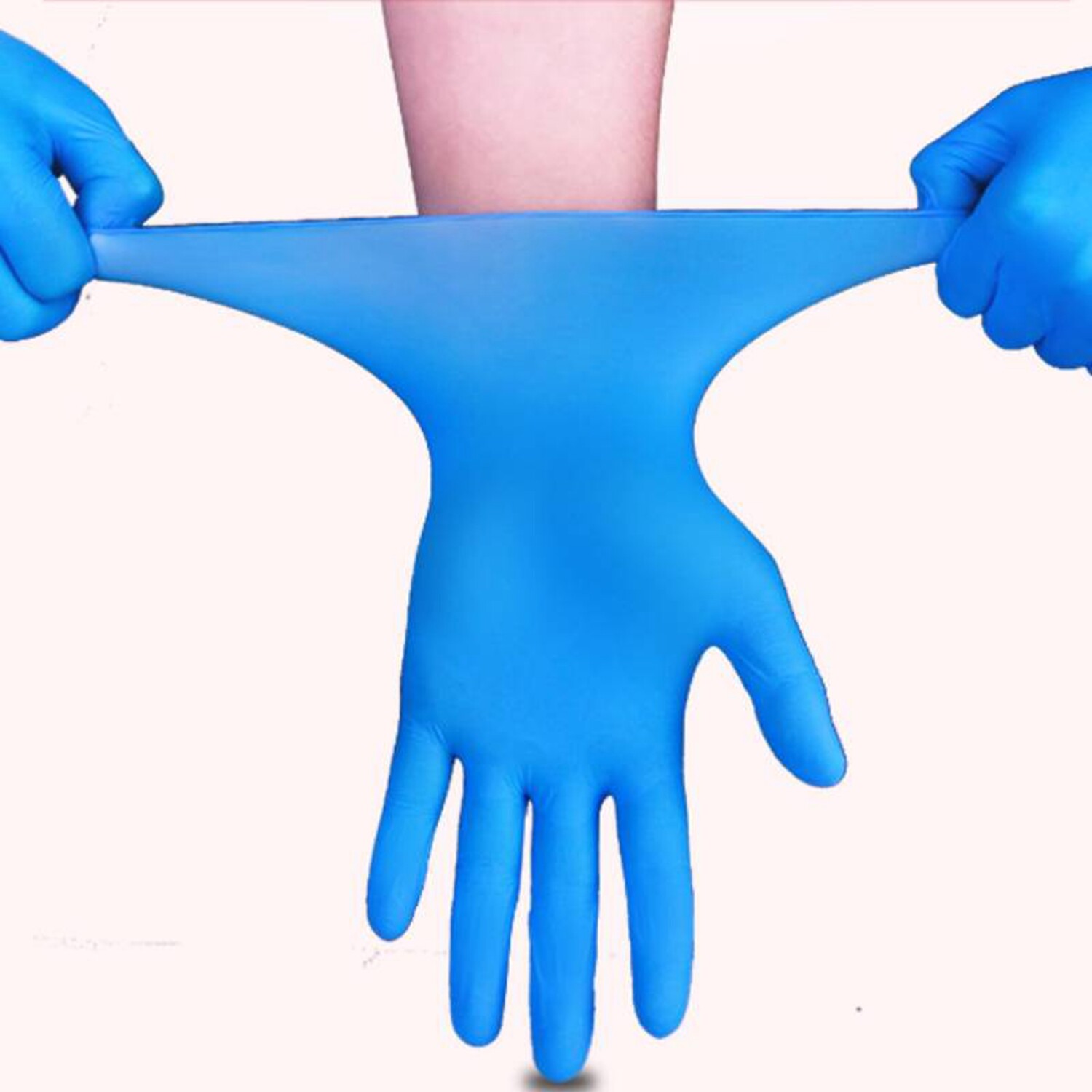3000pcs Nitrile Exam Gloves Durable Thicken 4mil Non-Latex Powder Free S/M/L/XL