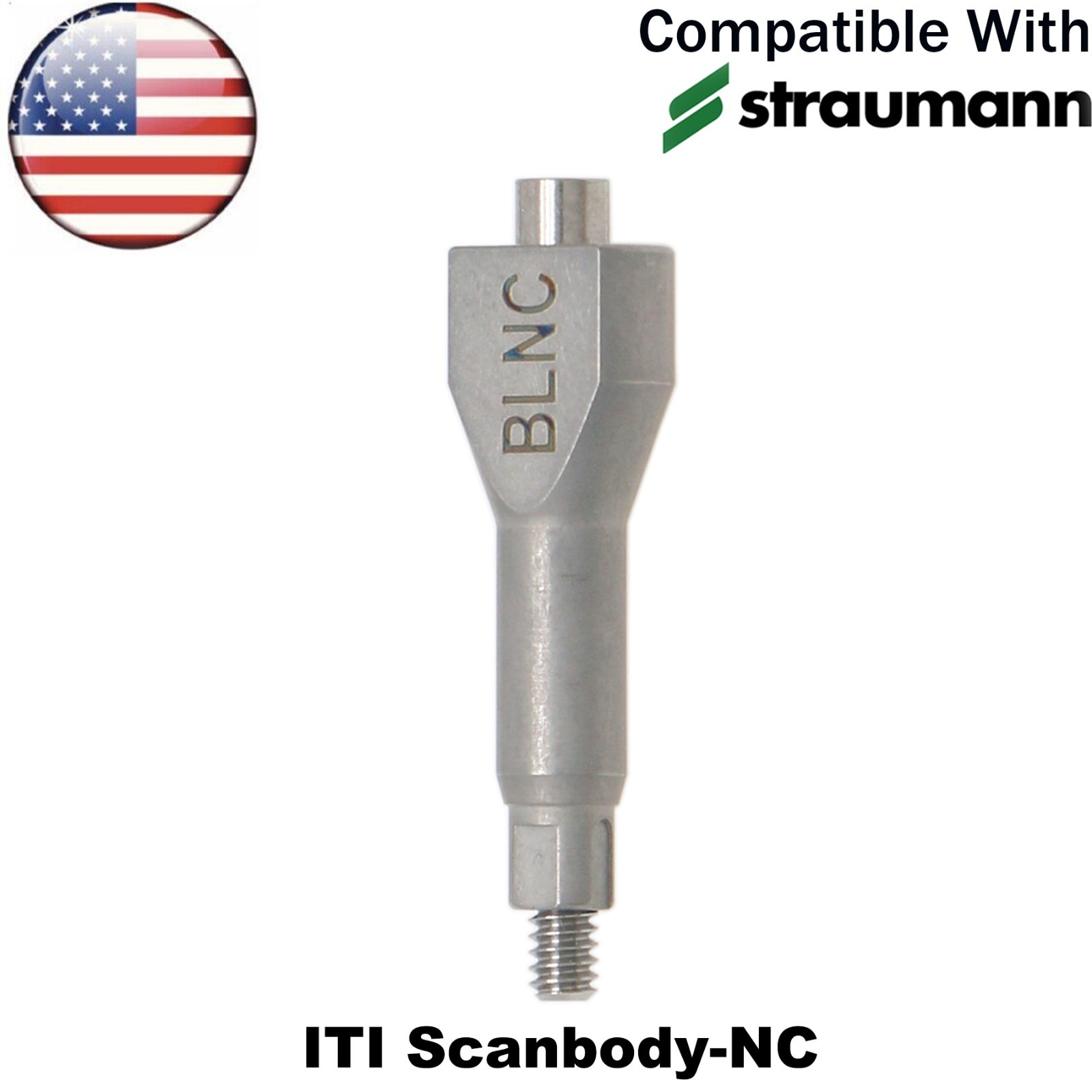 Dental CAD/CAM Implant Scan Body Analog Compatible With Hiossen Nobel Straumann