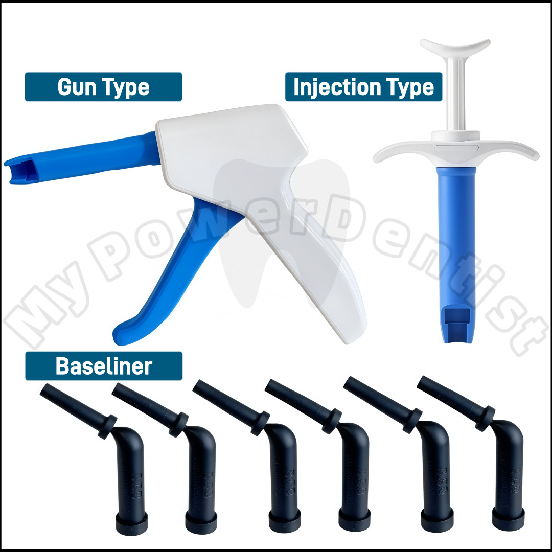 Dental Baseliner Cavity Base Liner Capsules Applier Fit DMG Lonosit Unit Dose