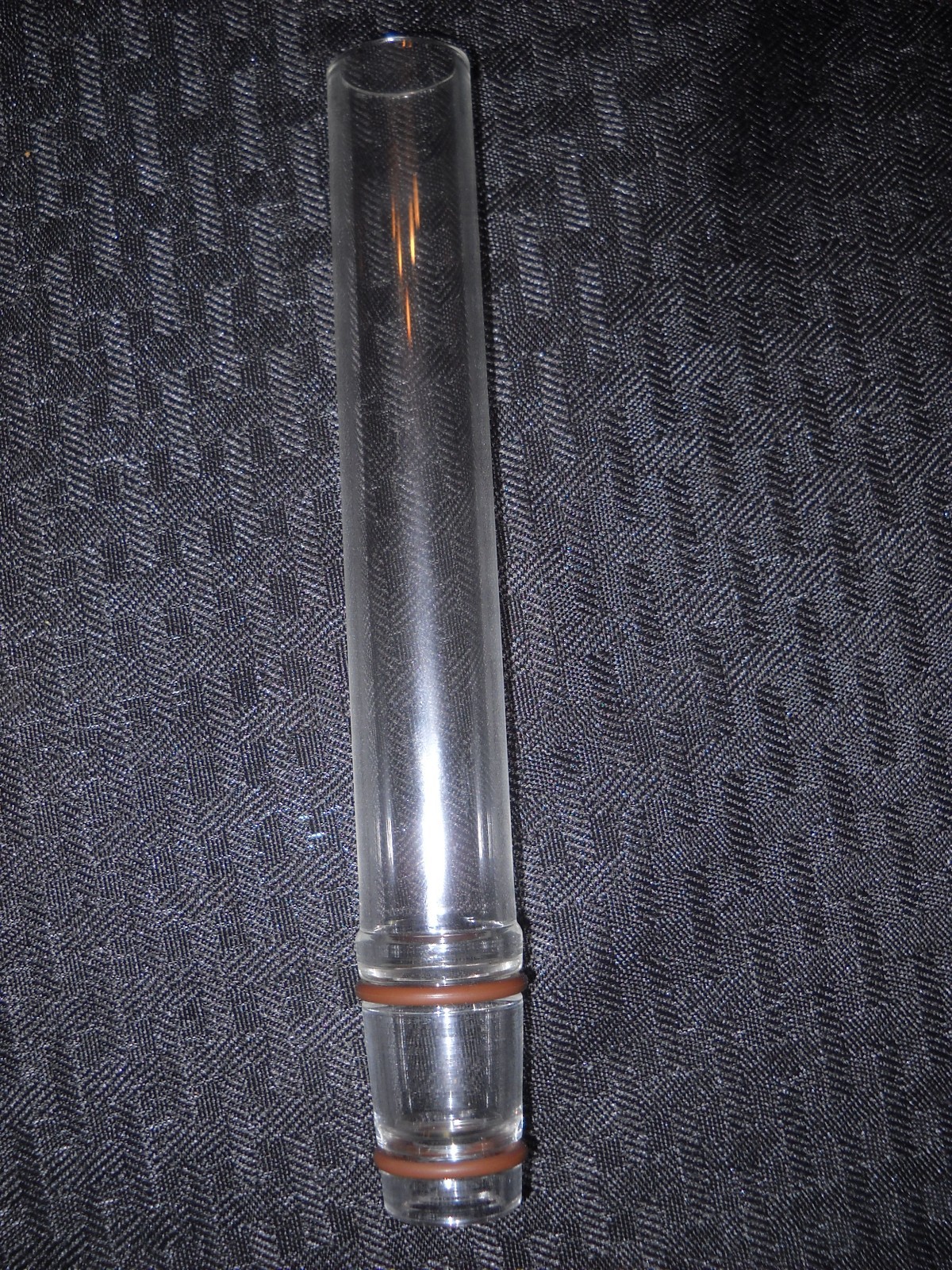 Unbranded Lab Glass 22mm x 130mm Length Tube Adapter, 24/40 Inner O-Ring